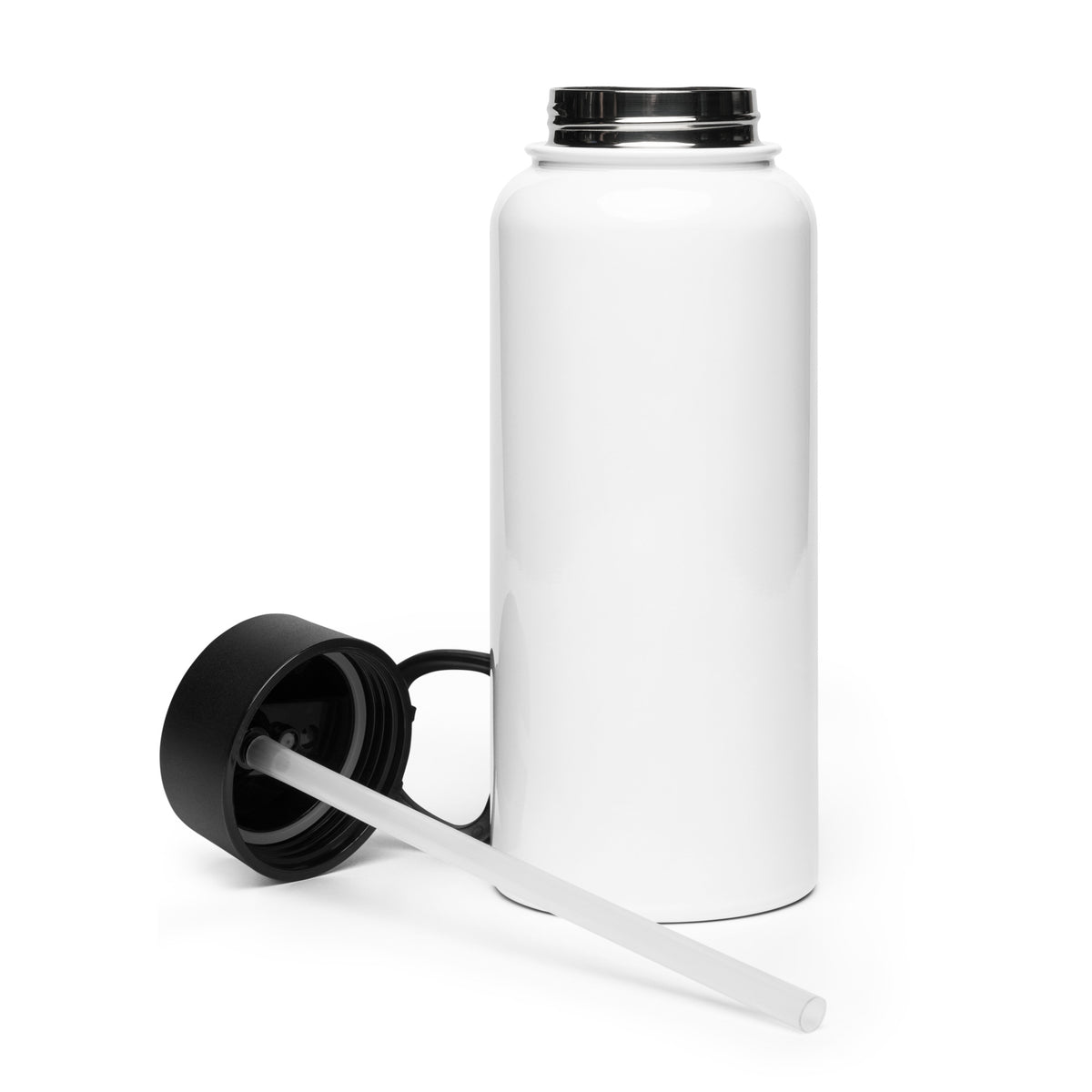 Bold Logo 32 oz Insulated Water Bottle — Straw Lid