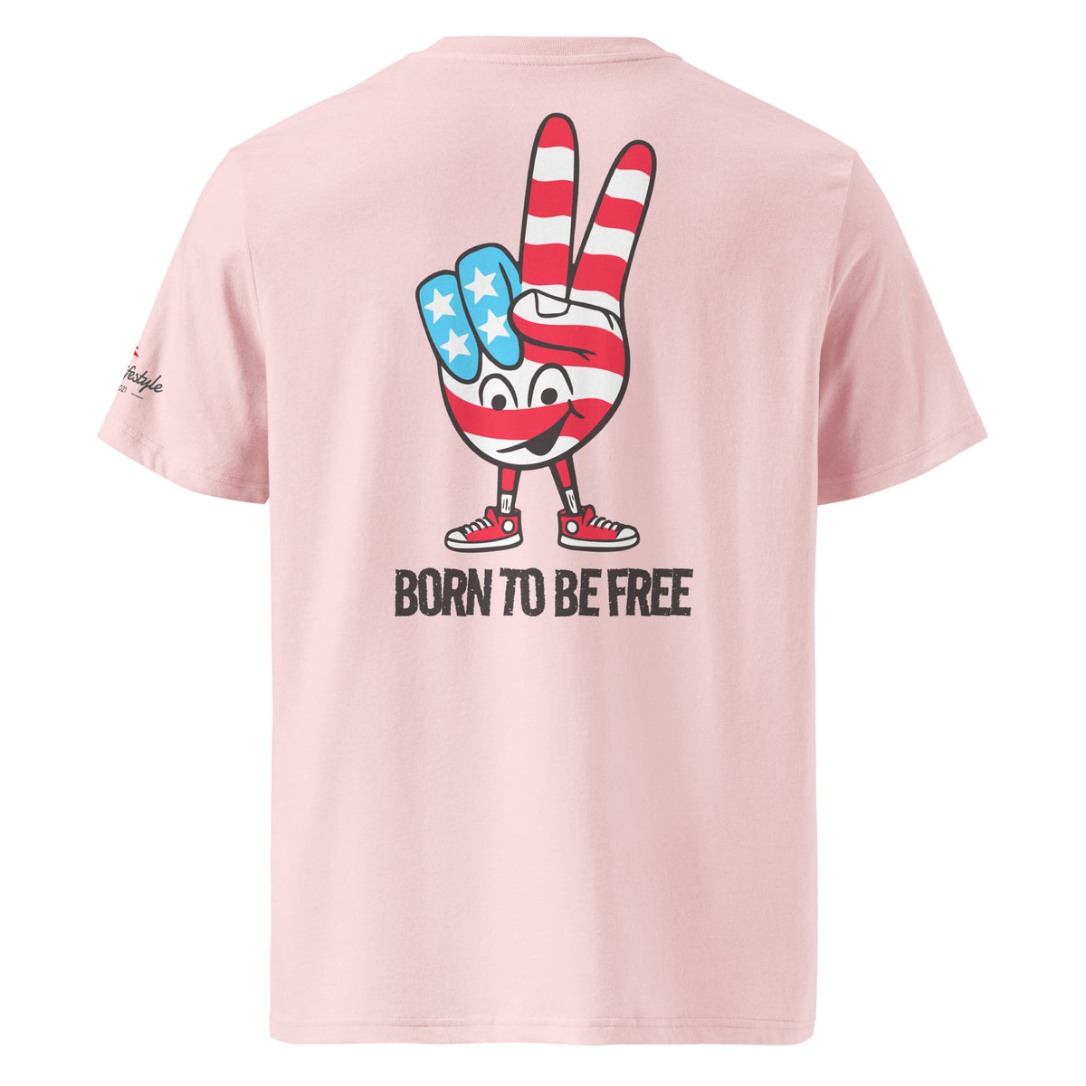 Americana Born to be Free Tee — Organic Cotton (Unisex)