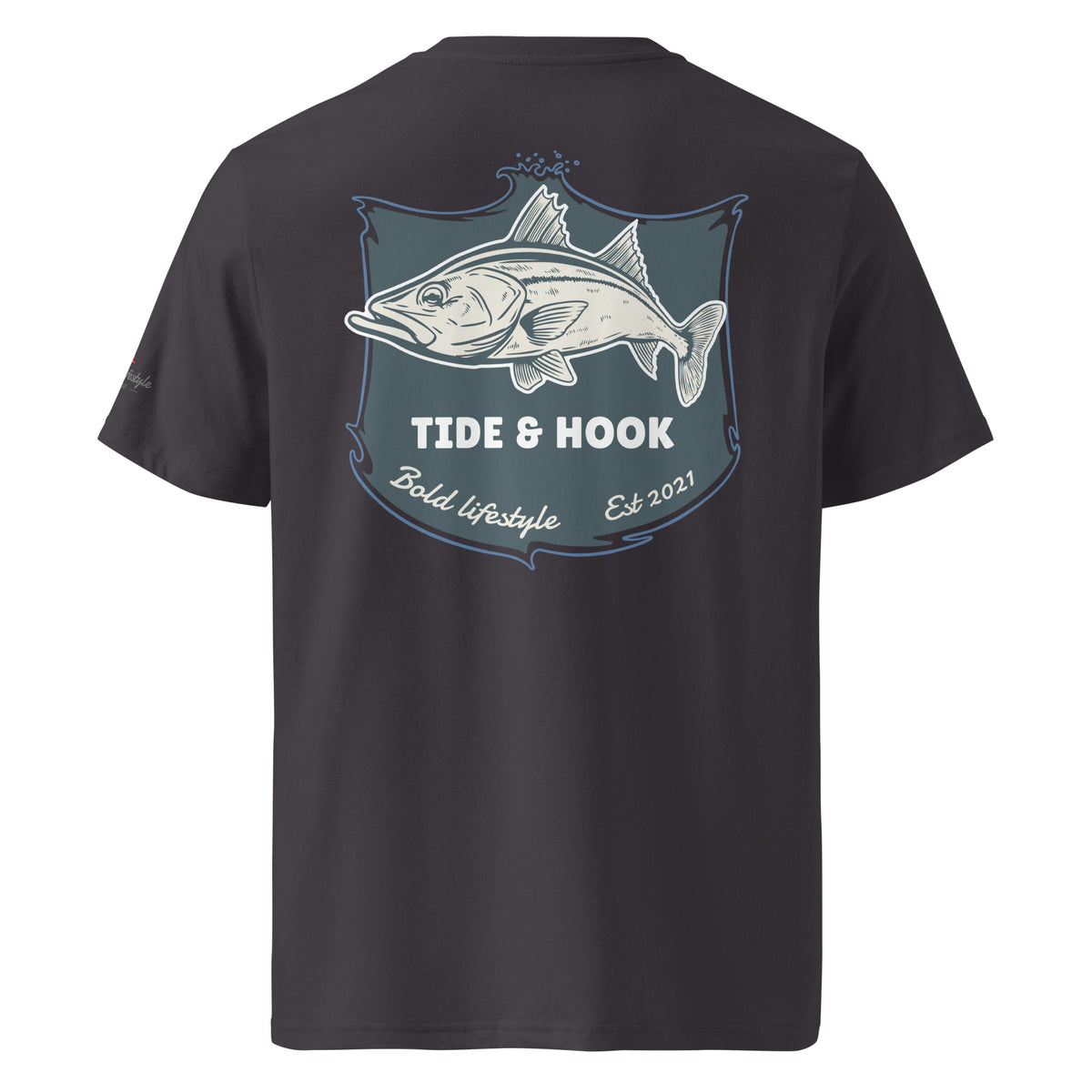 Tide & Hook Snook Tee — Organic Cotton (Unisex)