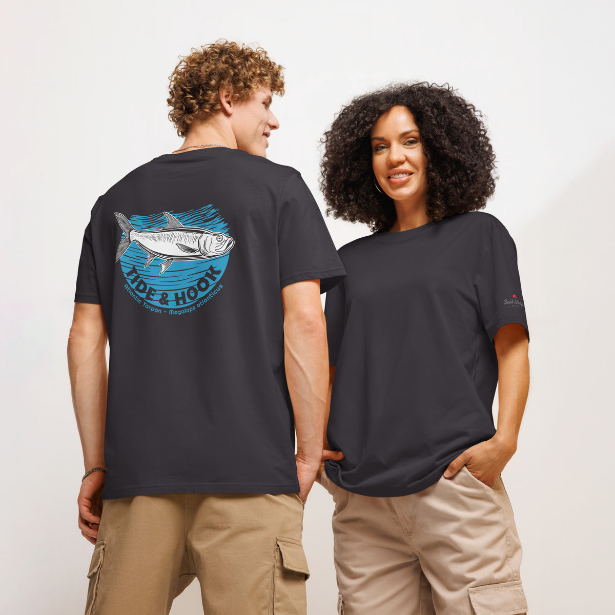 Tide & Hook Atlantic Tarpon Tee — Organic Cotton (Unisex)