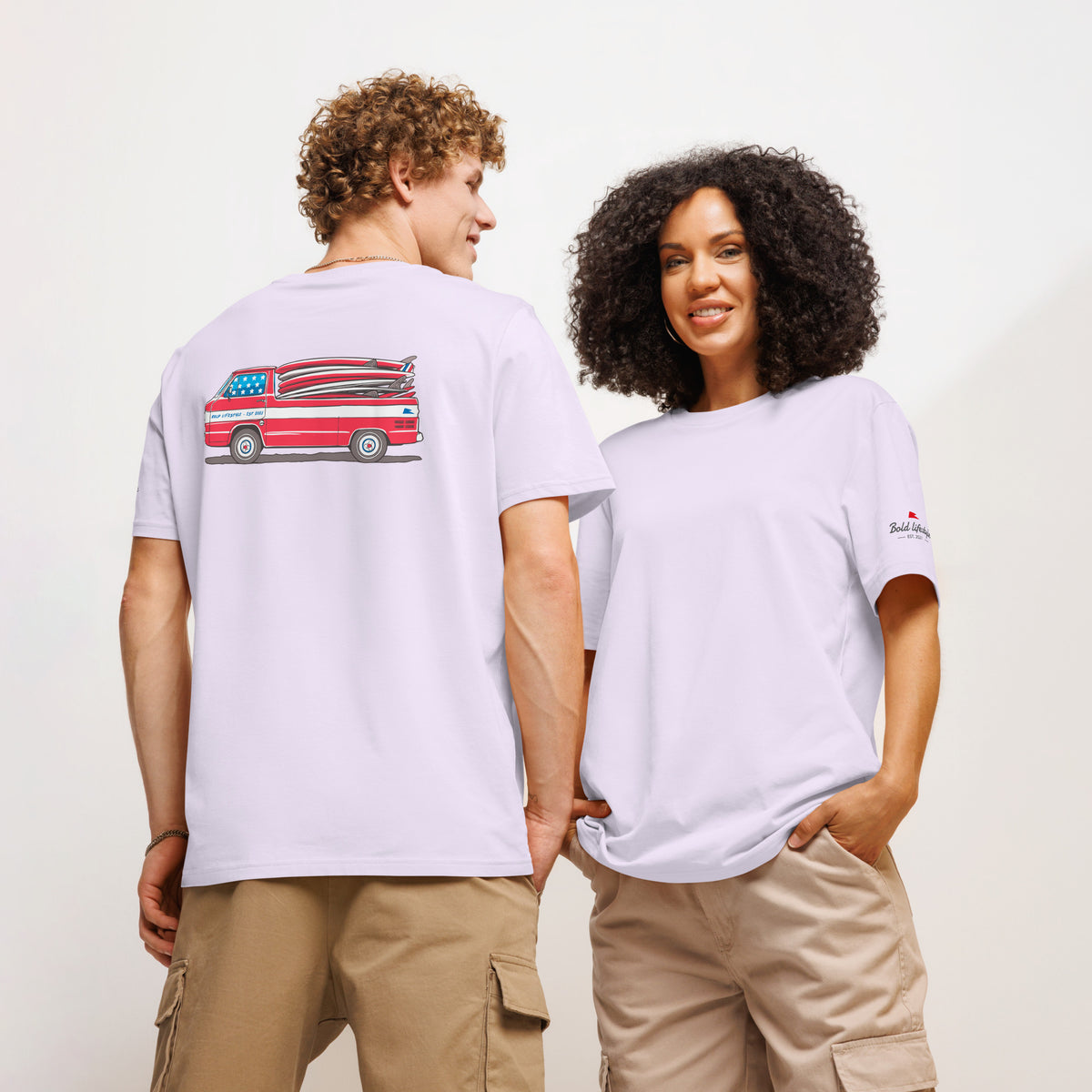 Americana American Van Tee — Organic Cotton (Unisex)