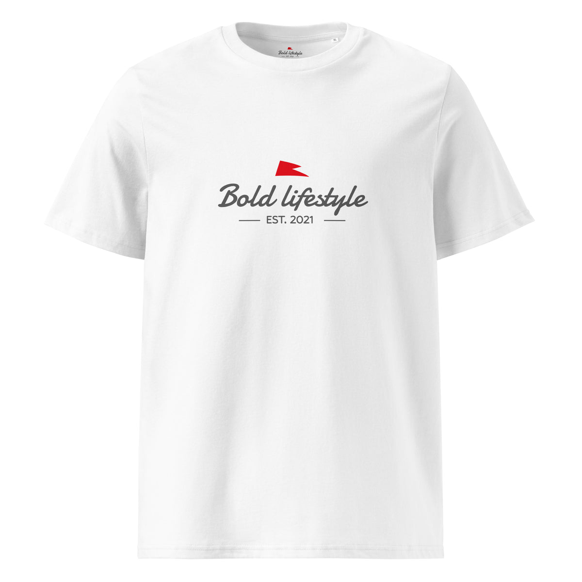 Bold Logo Tee (Light) — Organic Cotton, Unisex